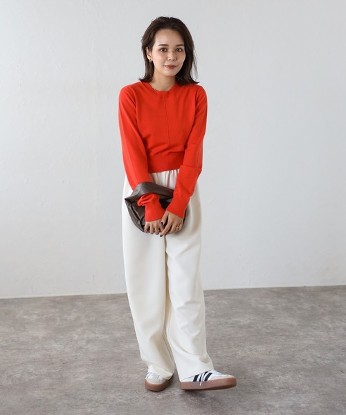 Bonjour Sagan 「Bonjour Sagan」 イージーパンツ FREE ネイビー レディース - 画像 (3)