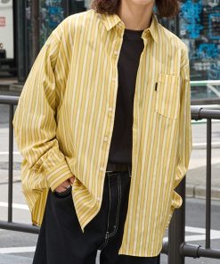 MONO-MART 「MONO-MART」 長袖シャツ M イエロー メンズ