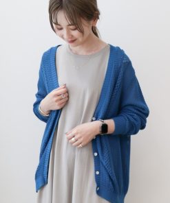 AMERICAN HOLIC 「AMERICAN HOLIC」 ニットカーディガン M ブルー レディース