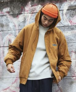 FREAK'S STORE ブルゾン アウター 限定展開 ビッグシルエット ヴィンテージ加工 ジップフーディ ダックジャケット / キルティング 中綿 メンズ