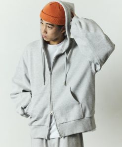 FREAK'S STORE パーカー 限定展開 リラックスフィット ボンディング ジップアップ メンズ