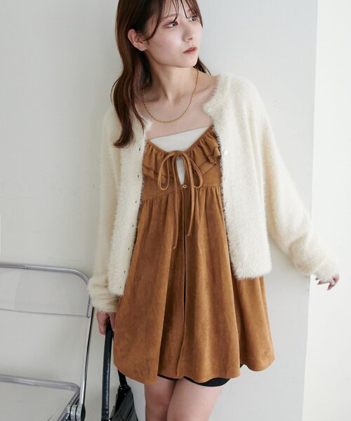 Discoat チュニック 「WEB限定」2WAYキャミチュニック - 画像 (4)