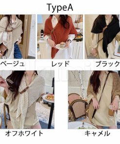 ショール レディース ボレロ ベルト付き 肩掛け マント マフラー 三角形 ス カジュアル ファッション 冷房対策 春秋冬 21年秋新作おしゃれ