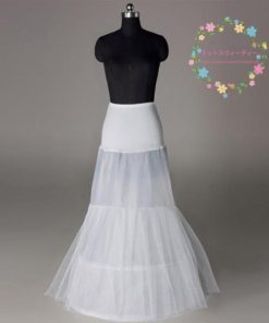 パニエ ウェディングパニエ 安い ワイヤーパニエ ロング ボリューム スカート 紗付き 白 アップパニエ