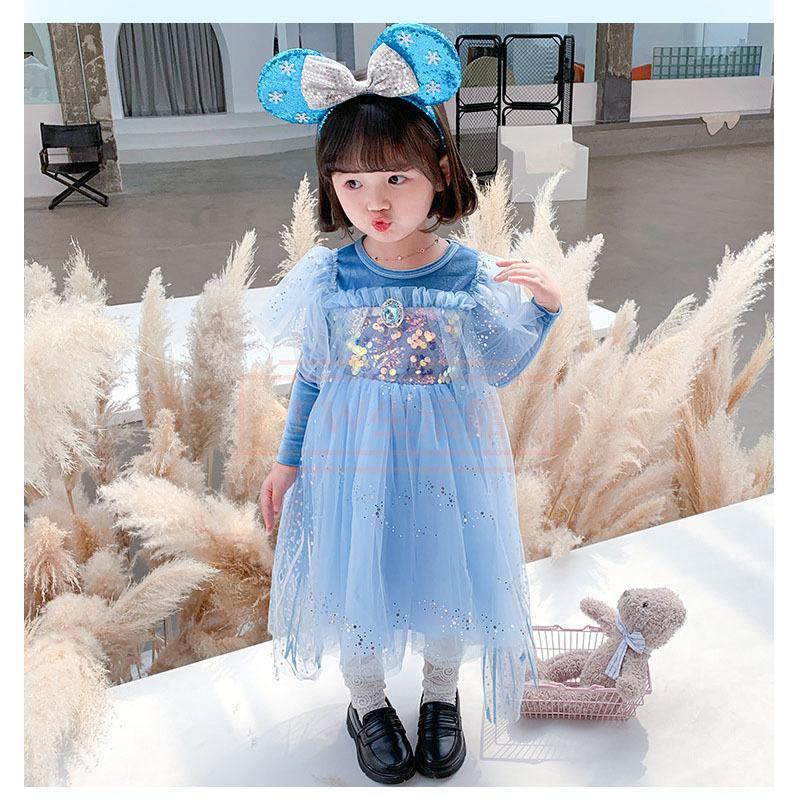 アナと雪の女王2 新作 エルサ 子供用 ドレス アナ雪 コスプレ衣装 コスチューム ワンピース キッズ - 画像 (8)