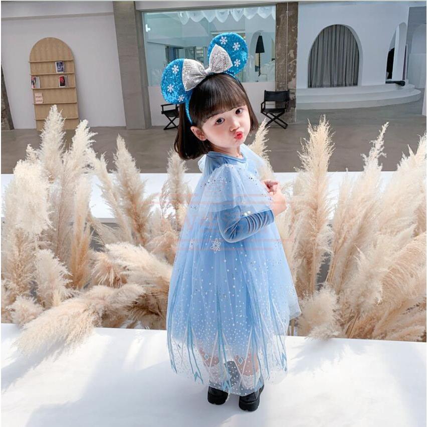 アナと雪の女王2 新作 エルサ 子供用 ドレス アナ雪 コスプレ衣装 コスチューム ワンピース キッズ - 画像 (3)