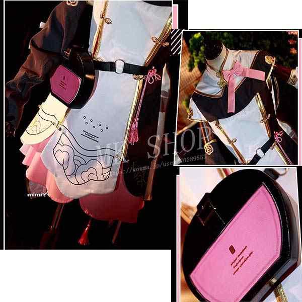 Wuthering Waves 鳴潮 風 アンコ コスプレ 衣装 ウィッグ cos靴 アニメ コスチューム イベント ハロウィン変装仮装 - 画像 (2)