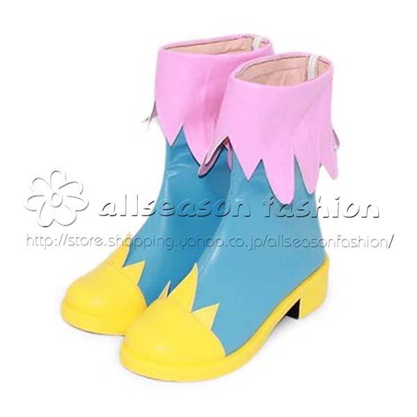 新品 ひろがるスカイ!プリキュア 風 ソラ・ハレワタール キュアスカイ コスプレブーツ cos靴 cosplay ハロウィン 仮装 変装 コスチューム