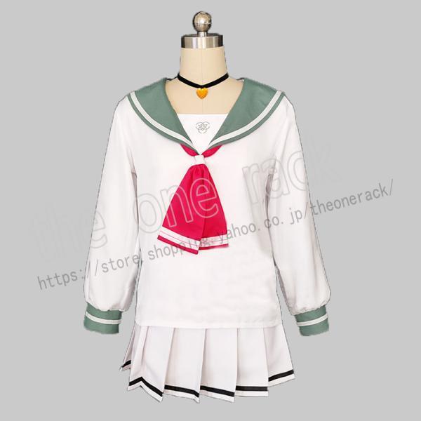 ブルーアーカイブ Blue Archive 杏山カズサ コスプレ衣装 ウィッグ 靴コスチューム cosplay イベント 演出服 アニメ変装 仮装 ハロウィン - 画像 (3)