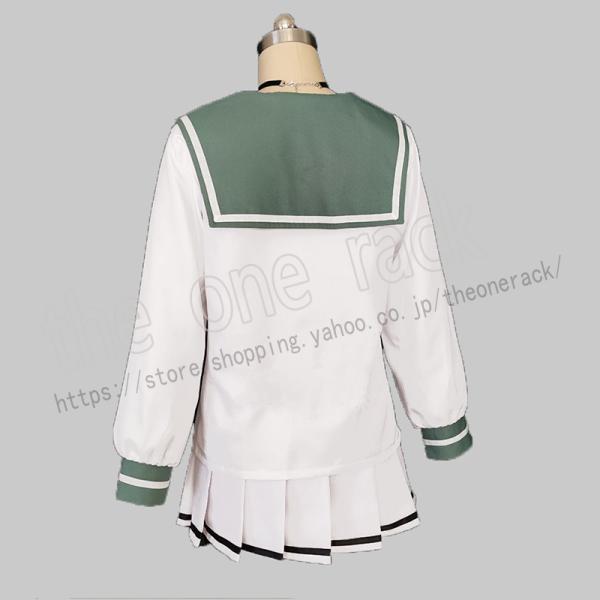 ブルーアーカイブ Blue Archive 杏山カズサ コスプレ衣装 ウィッグ 靴コスチューム cosplay イベント 演出服 アニメ変装 仮装 ハロウィン - 画像 (4)