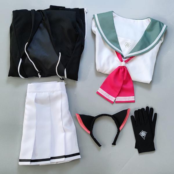 ブルーアーカイブ Blue Archive 杏山カズサ コスプレ衣装 ウィッグ 靴コスチューム cosplay イベント 演出服 アニメ変装 仮装 ハロウィン - 画像 (5)