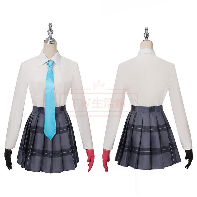 ブルーアーカイブ Blue Archive 黒見 セリカ コスプレ衣装 ウィッグ 靴 コスチューム 演出服 アニメ ゲーム ハロウィン cosplay 変装 - 画像 (3)