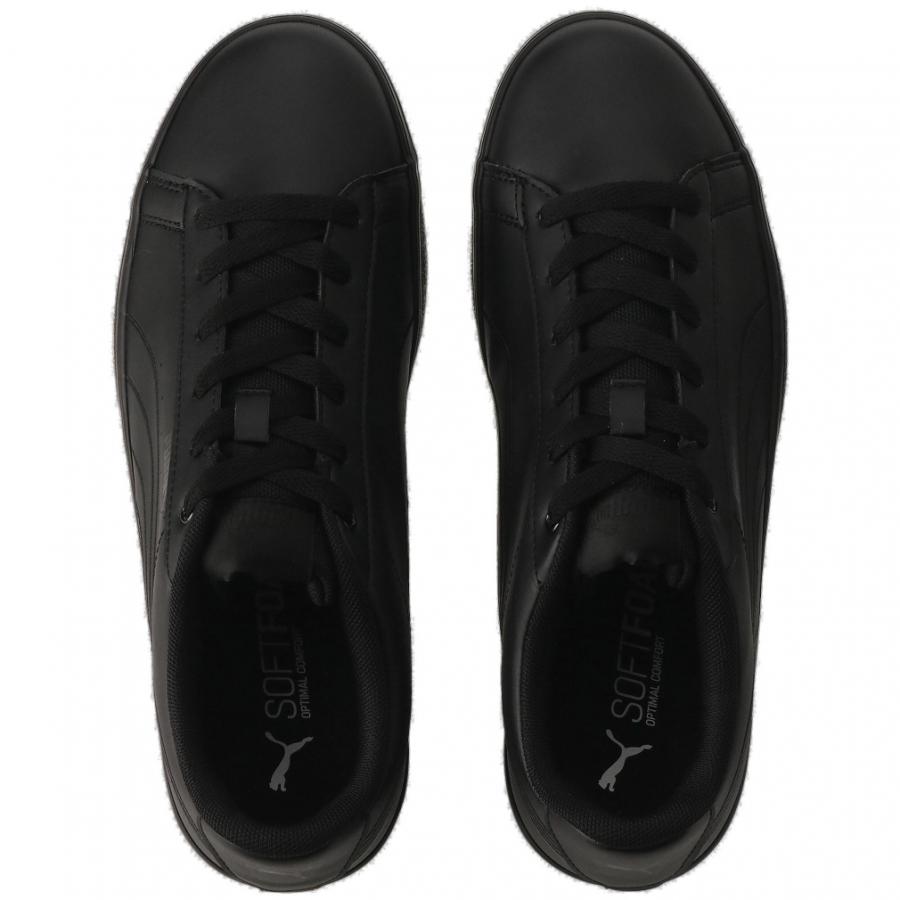 PUMA プーマ V コート バルク EB 389908 02 スニーカー : ブラック×ブラック - 画像 (4)