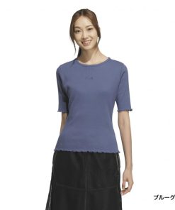 adidas アディダス レディース 半袖 Tシャツ Lux AD リブ 半袖Tシャツ KQD94 JL5092 JL5093 JL5091 スポーツウェア