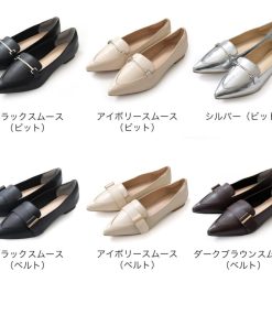 AmiAmi ローファー フラットシューズ レディース ポインテッドローファー 歩きやすい 疲れない ぺたんこ アミアミ