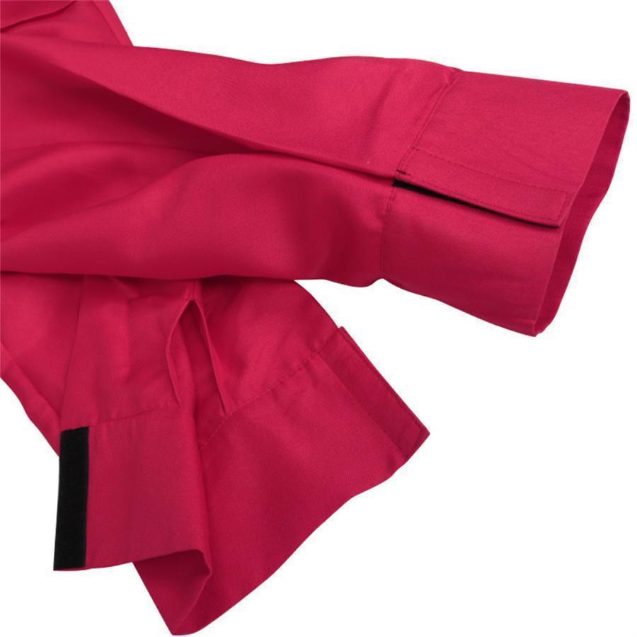 イカゲーム ○△□の警備員 管理員 コスプレ衣装 子供用 大人用 赤い服の人 マスク付き 演出服 仮装 二次会 イベント パーティー - 画像 (6)