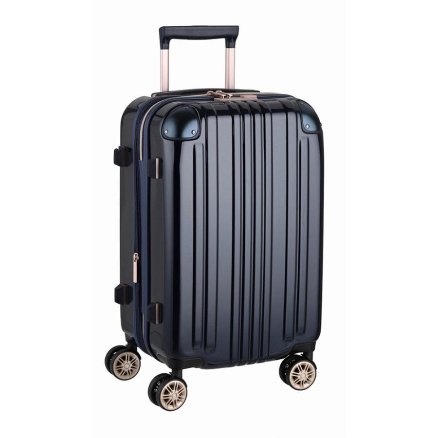 LEGEND WALKER スーツケース キャリーバッグ トランクケース レディースバッグ Sサイズ 小型 超軽量 おしゃれ かわいい 拡張 キャリーケース 5122-55 - 画像 (5)