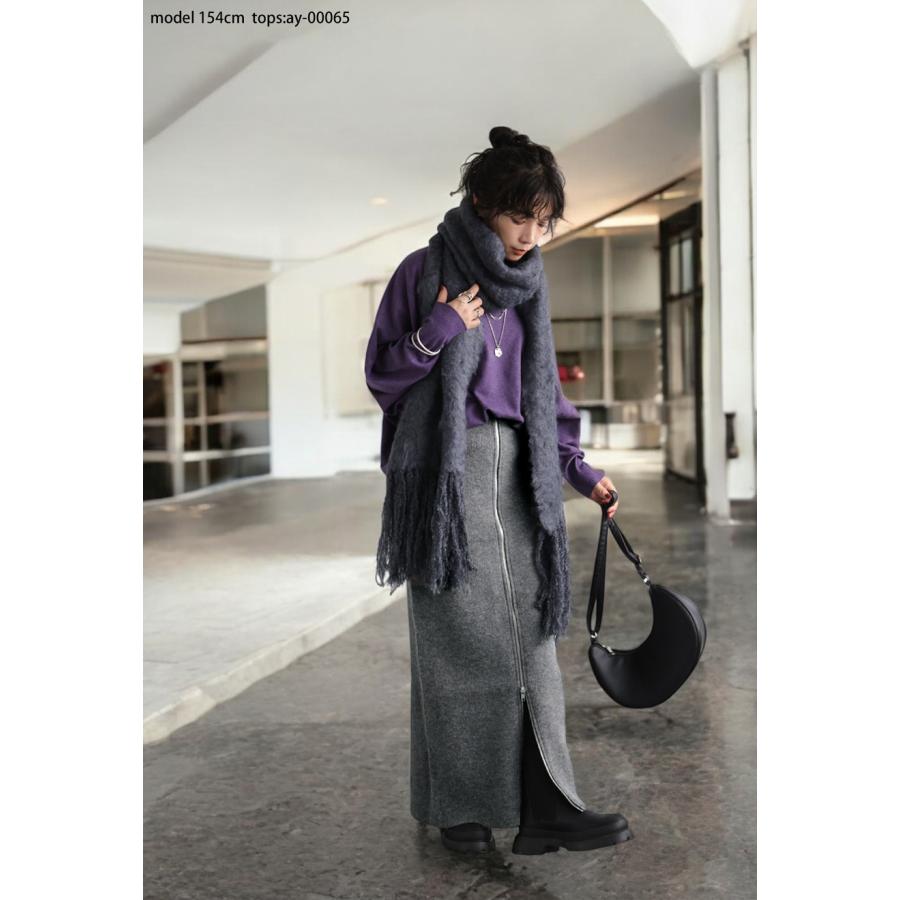 antiqua ダブルジップスカート スカート レディース ボトムス 送料無料・メール便不可 - 画像 (3)