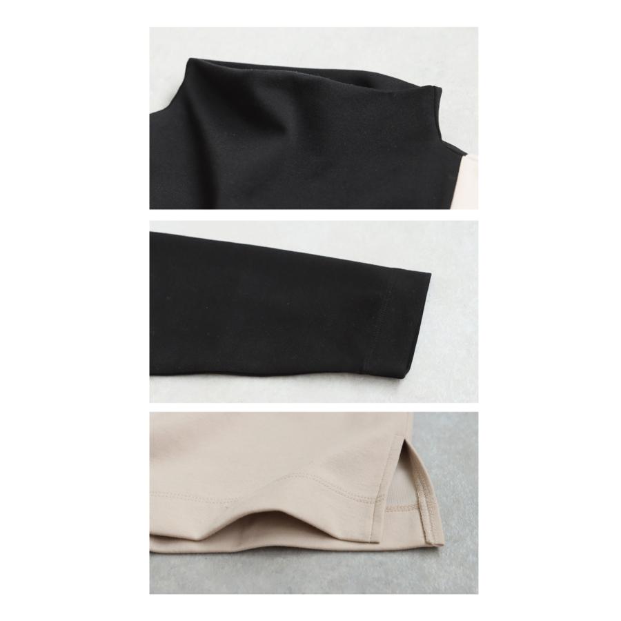 antiqua バイカラー トップス レディース 長袖 ボトルネック 送料無料・100ptメール便可 - 画像 (4)