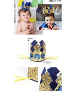 オートパーツエージェンシー AP ヘアアクセサリー ベビークラウン BOY パーティーハット 選べる10バリエーション AP-AR266