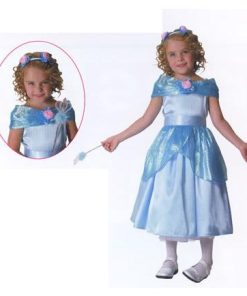 clearstone ハロウィン コスプレ HWZ ブライドドレス 水色 子供 キッズ 女の子 変装 仮装 プリン