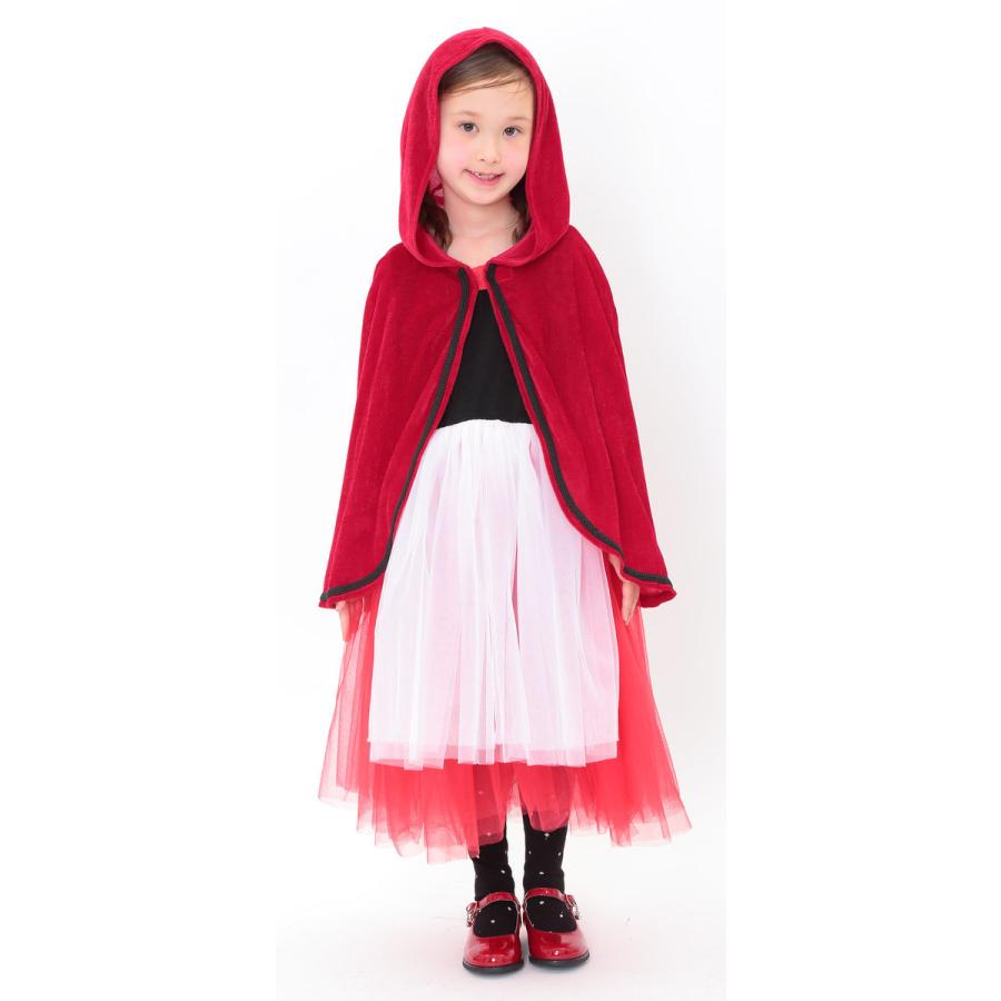 clearstone ハロウィン コスプレ HWZ HW ロマンティックレッドフード キッズ 140 コスチューム 衣 - 画像 (3)