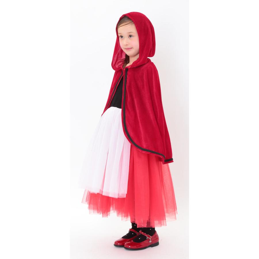 clearstone ハロウィン コスプレ HWZ HW ロマンティックレッドフード キッズ 140 コスチューム 衣 - 画像 (4)