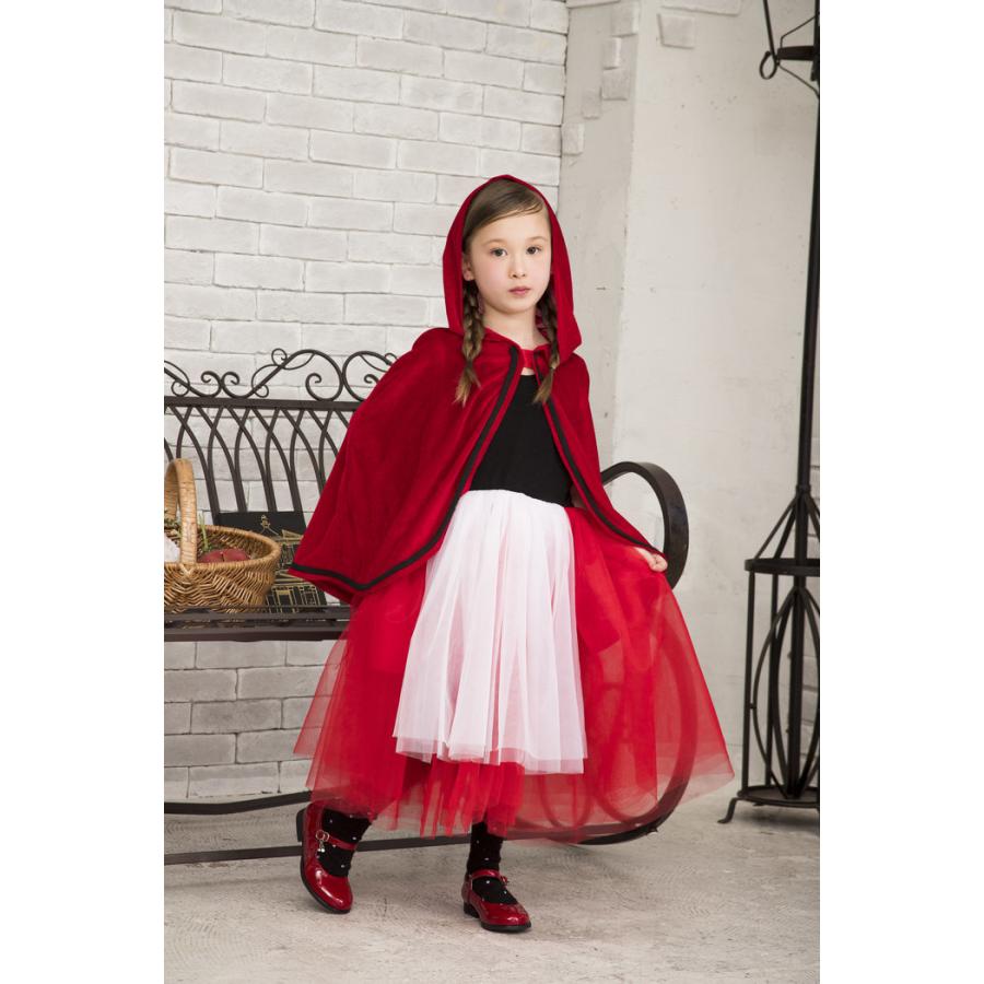 clearstone ハロウィン コスプレ HWZ HW ロマンティックレッドフード キッズ 140 コスチューム 衣 - 画像 (8)
