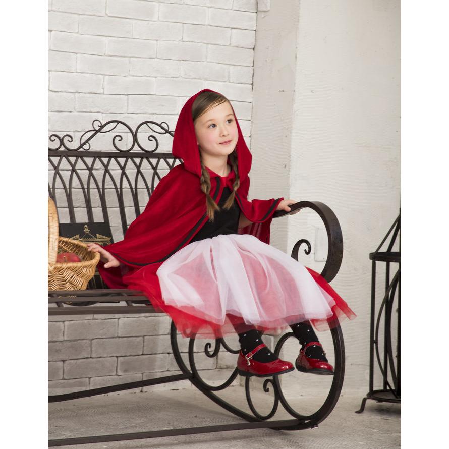 clearstone ハロウィン コスプレ HWZ HW ロマンティックレッドフード キッズ 140 コスチューム 衣 - 画像 (9)