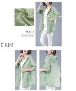 サマージャケット レディース 薄手 マウンテンパーカー uvカット ウインドブレーカー 日焼け防止 日よけ 春 夏 体型カバー