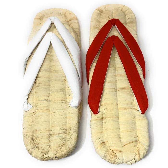 草履 舞台 楽屋草履 赤タカ 白タカ Mサイズ イベント 民踊 日舞 日本舞踊 裏方 楽屋 踊り 小道具 履物 zrb