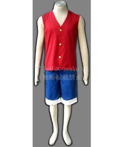 【ワンピース ONEPIECE コスプレ 衣装】モンキー・D・ルフィ 海賊王 コスプレ衣装 コスチューム アニメ ゲーム