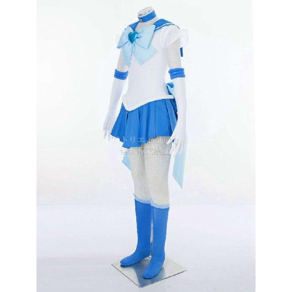 【美少女戦士セーラームーン コスプレ 衣装】水野 亜美 セーラーマーキュリー コスチューム アニメ ゲーム