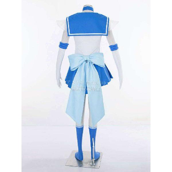 【美少女戦士セーラームーン コスプレ 衣装】水野 亜美 セーラーマーキュリー コスチューム アニメ ゲーム - 画像 (3)