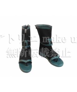 【ファイナルファンタジー14 コスプレシューズ】紫水宮装備 忍者 ブーツ コスプレ 靴 アニメ ゲーム オーダーメイド