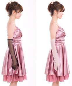 aurora(ファッション) オーガンジーロンググローブ 日本製 約50cm ブライダル ウェディング