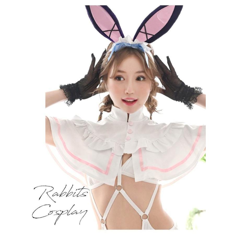 セクシー ランジェリー 勝負下着 下着 おしゃれ下着 コスプレ Ryuyu ボディースーツ バニーちゃん リボン 可愛い - 画像 (6)