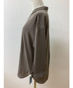 COUP DE CHANCE クードシャンス (C C)　茶ベージュ ブラウス サイズ38