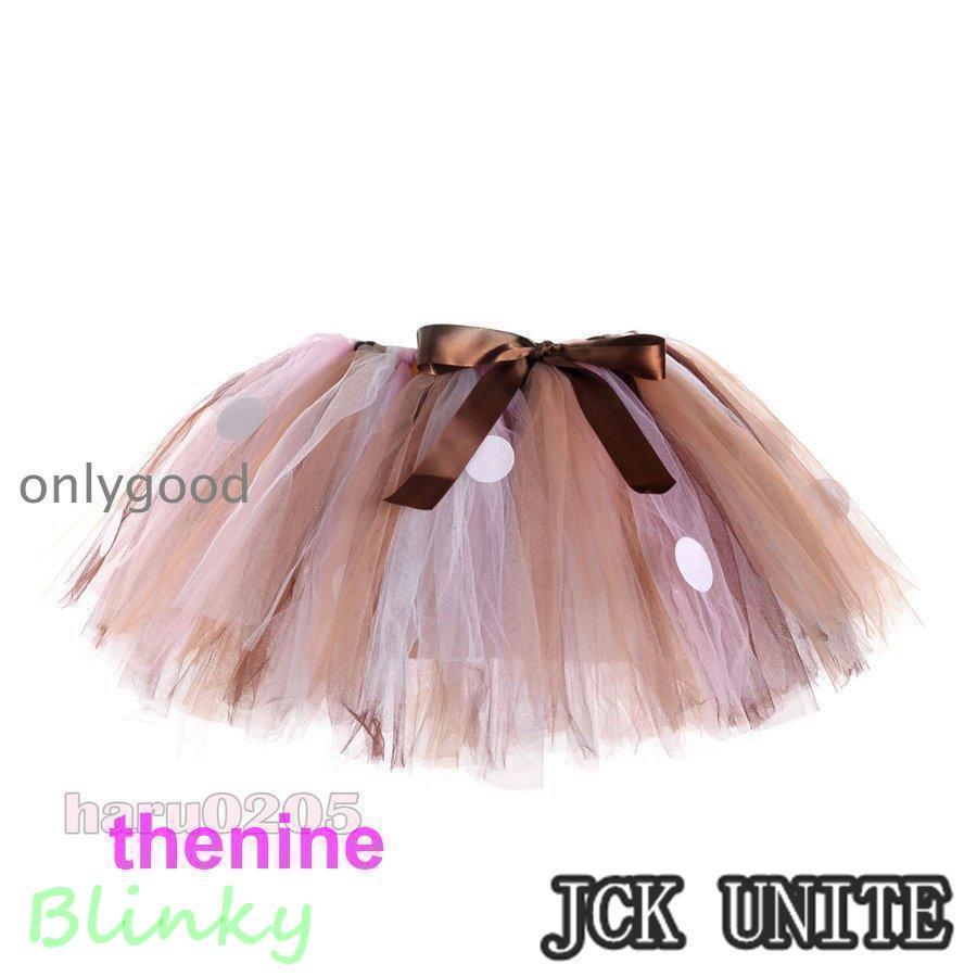 クリスマス 衣装 子供 チュールスカート ワンピース 女の子 ベビー キッズ レース コスチューム トナカイ 鹿 仮装 孫 髪飾り パーティー 演出服 - 画像 (3)