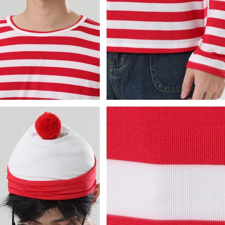 ハロウィン ウォーリー コスプレ 子供 大人 キッズ 衣装 コスチューム レディース メンズ アニメ キャラクター ハロウィン衣装 - 画像 (2)