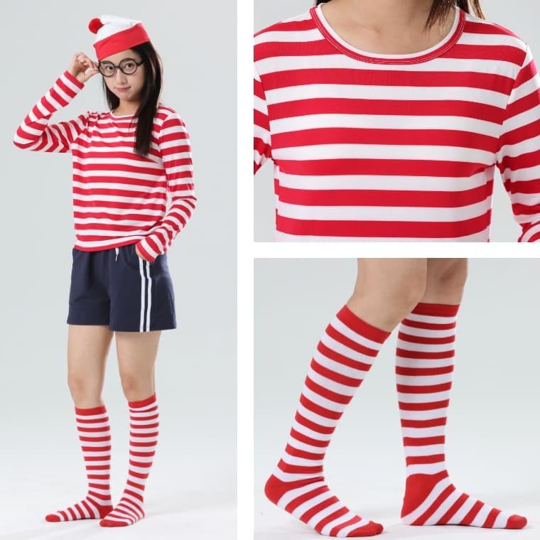 ハロウィン ウォーリー コスプレ 子供 大人 キッズ 衣装 コスチューム レディース メンズ アニメ キャラクター ハロウィン衣装 - 画像 (4)