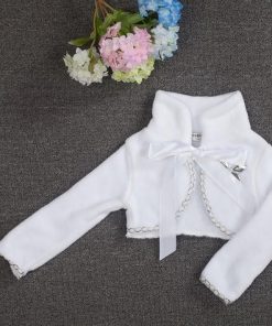 ハロウィン カーディガン ケープ アナと雪の女王 あったかい 長袖 白 ホワイト 雪結晶 リボン結び ふわふわ プリンセス 仮装 コスチューム 子供