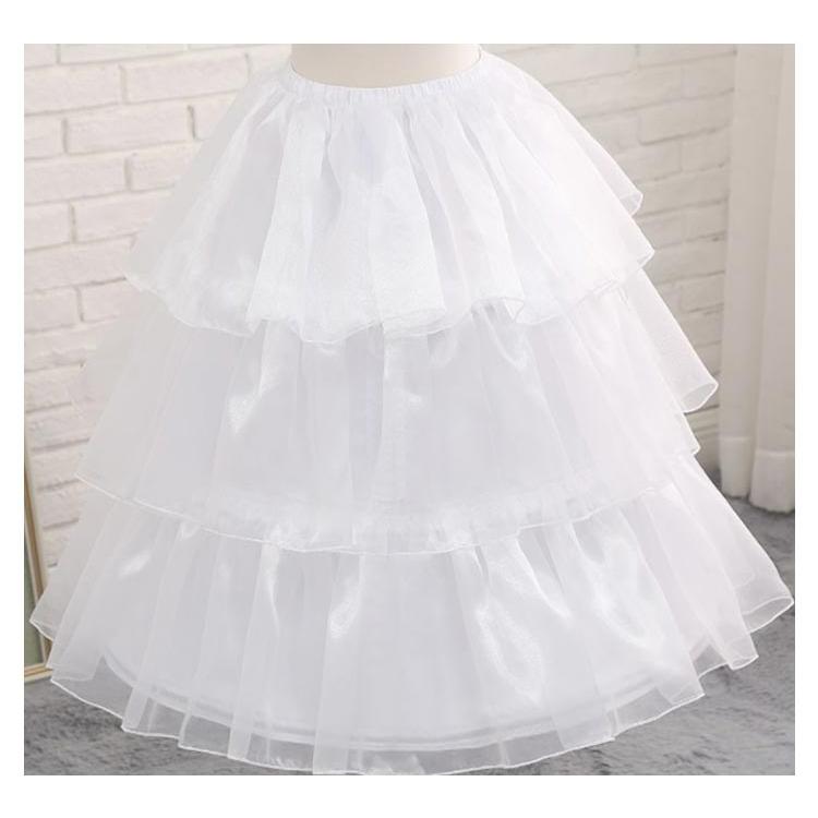 ワイヤー入りパニエ 3本ワイヤー 調整可能 ボリューム ソフトチュール ウェストゴム ワイヤー入り ボリューム感 ロリータファッション フリーサイズ - 画像 (8)