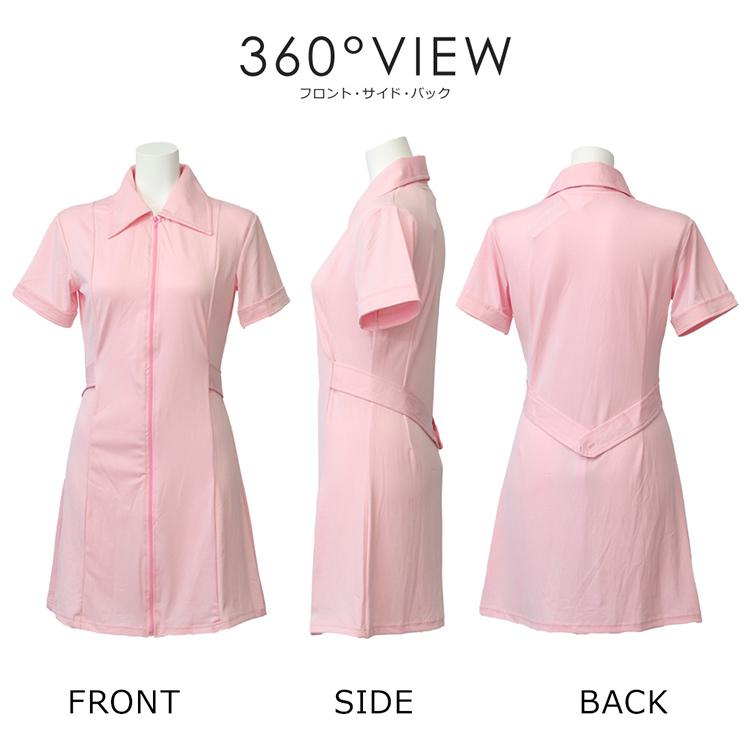 Brightlele ハロウィン コスプレ 仮装 ナース ナース服 制服 ハロウィンコスプレ 大人 女性 可愛い セクシー レディース 衣装 コスチューム ハロウィン仮装 FKR - 画像 (8)