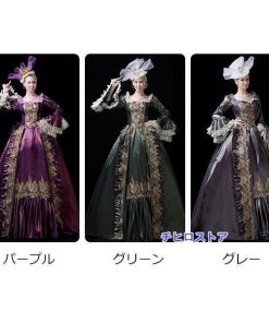 公爵夫人 ワンピース ステージ衣装 お姫様ドレス 貴族 ドレス ヨーロッパ ドラマ