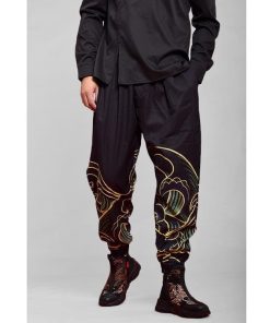 2color トップス 男女兼用 メンズ 大きいサイズ ブラック 黒い プリント