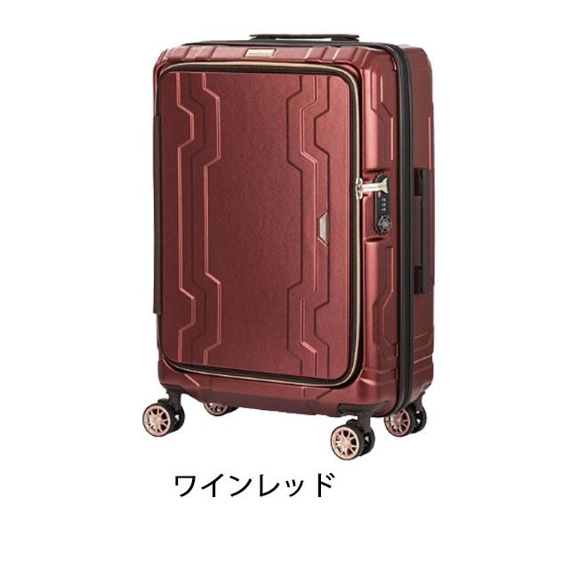 LEGEND WALKER レジェンドウォーカー 5205-58 ブルーホエール フロントオープン 拡張 ビジネス 旅行 57L 72L 静音 頑丈 ダブルキャスター TSAロック - 画像 (6)