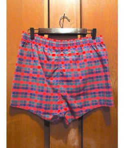 ビンテージ50's●PENNEY'Sチェックスイムショーツsize M●250823m6-m-swimペニーズ水着海パンスイムショーツメンズ古着