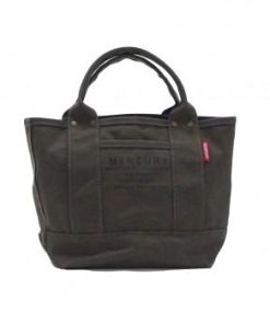 マーキュリー ハードキャンバストートバッグS カーキ ME010078