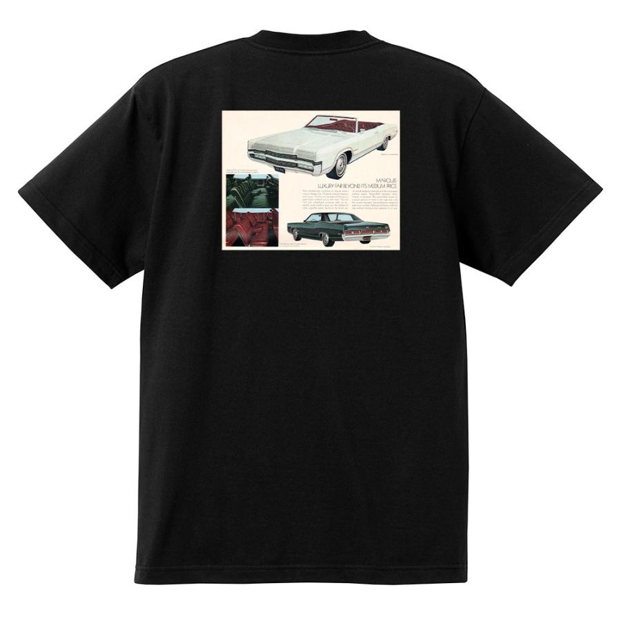 アドバタイジング マーキュリー Tシャツ 1970 白 クーガー モンテゴ サイクロン コロニーパーク モントレー マーキス 3683 黒地に変更可 - 画像 (2)